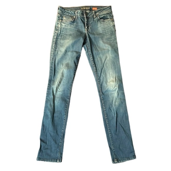 ANTHROPOLOGIE Level 99 Lily Skinny Straight Denim Jeans Size 28 - Picture 1 of 11